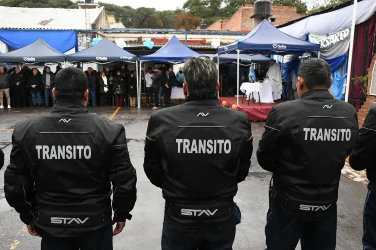 Acto por el 77º aniversario de la Policía de Tránsito Municipal en Salta